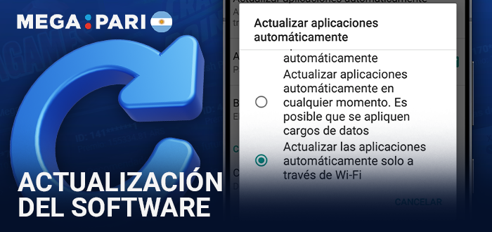 Proceso de actualización de la app en Android e iOS
